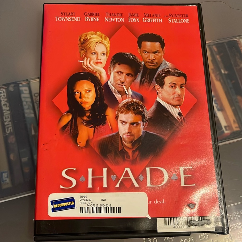 Shade dvd *free with purchase